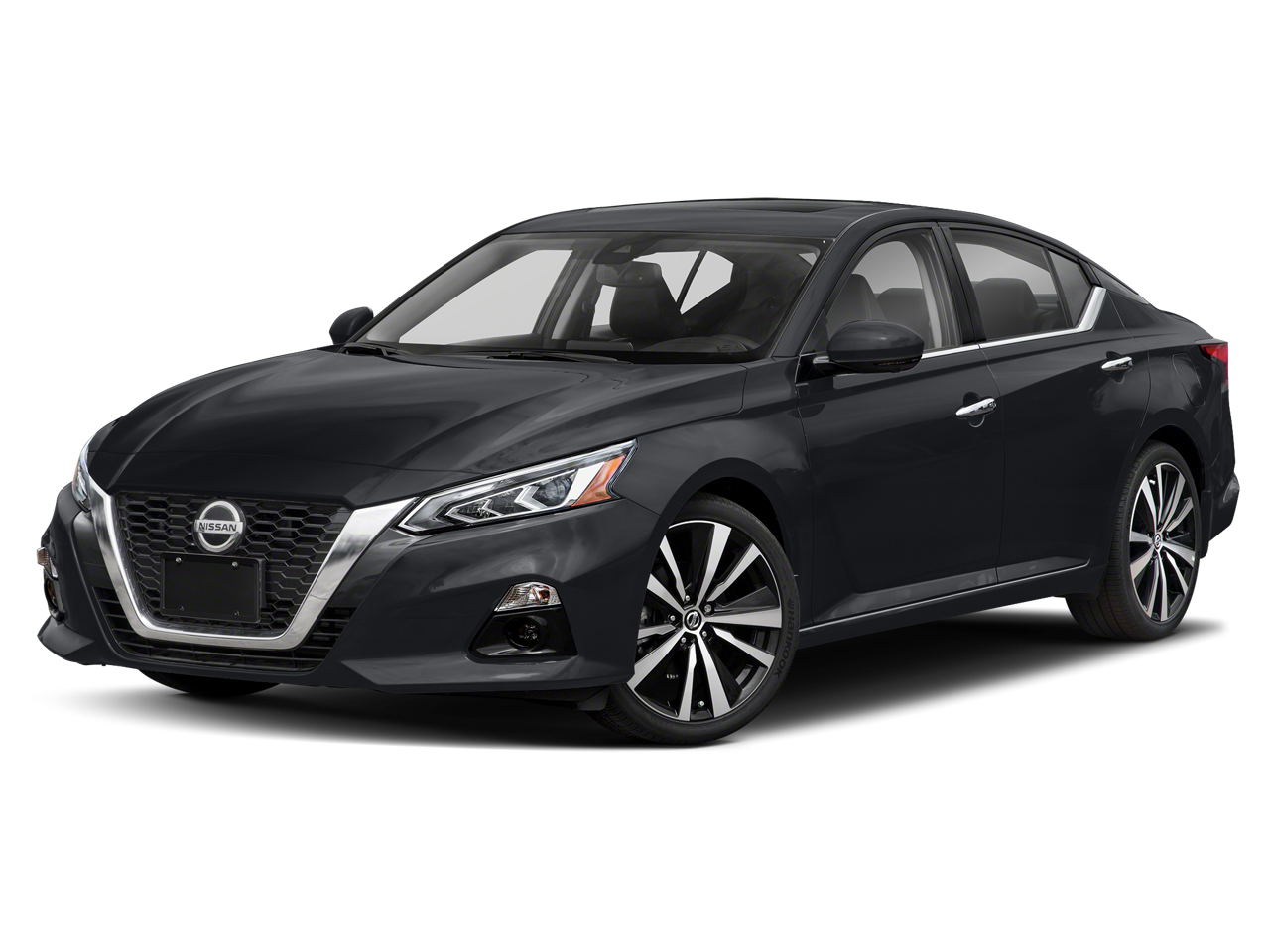 2021 Nissan Altima 2.5 SV in Storm Blue Metallic — front three-quarter view