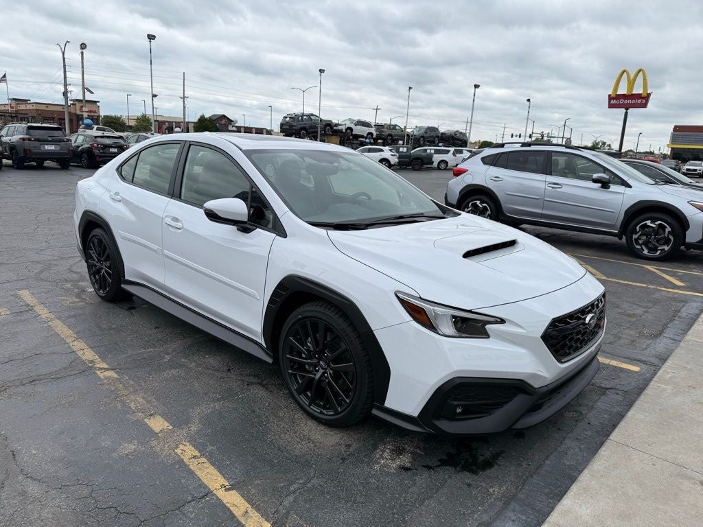 2026 Subaru WRX Limited in Ceramic White — front three-quarter view
